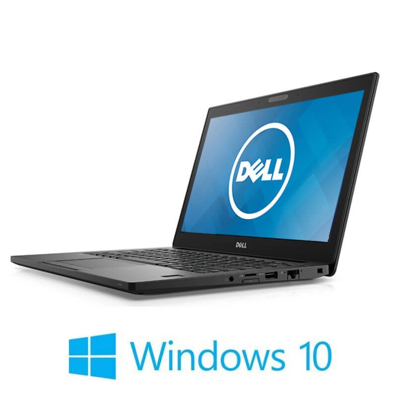 Laptop Dell Latitude 7280, Intel i5-6200U, 256GB SSD, Full HD, Webcam, Win 10 Home