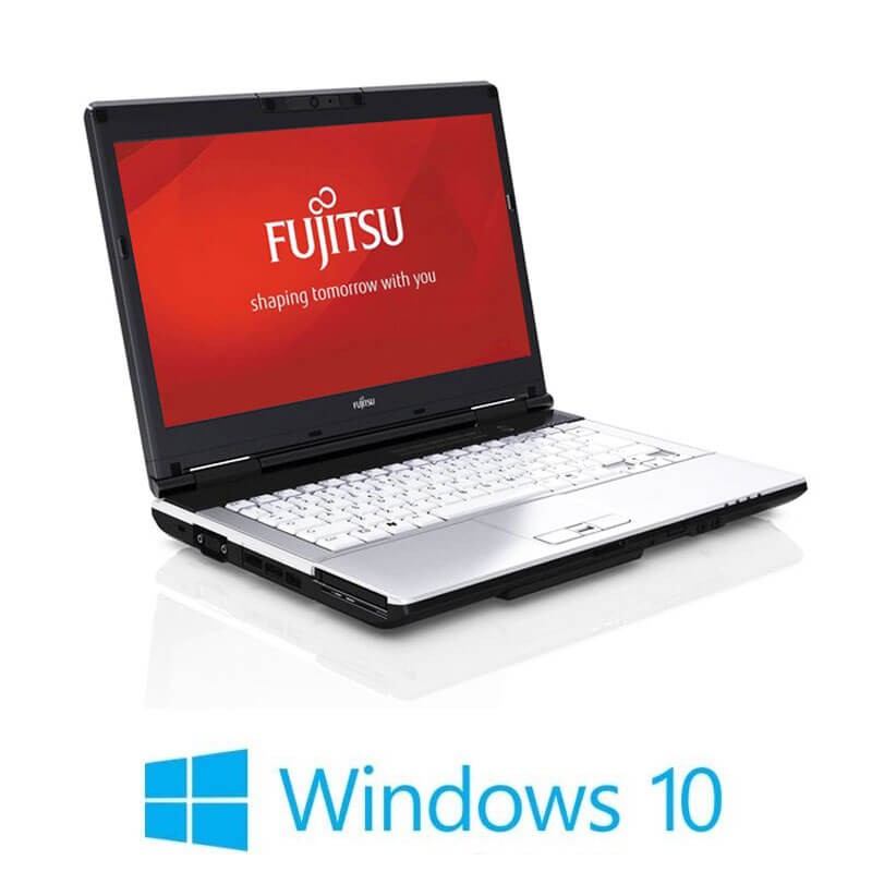 Laptop Fujitsu LIFEBOOK S751, Intel i3-2350M, Webcam, Win 10 Home