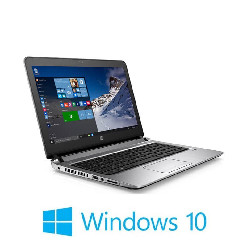 Laptop HP ProBook 430 G3, i3-6100U, 256GB SSD NVMe NOU, Webcam, Win 10 Home