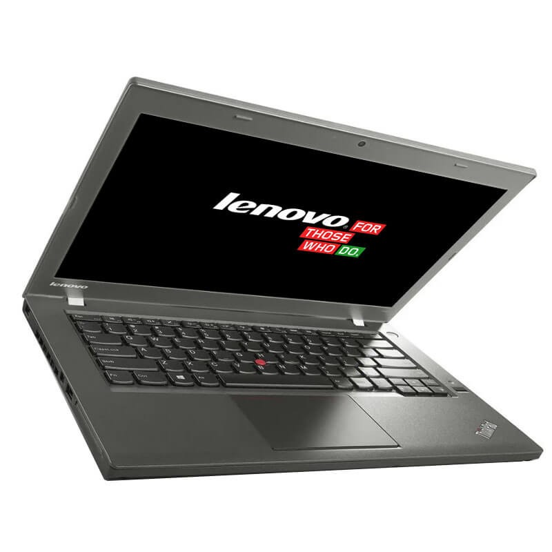 Laptop second hand Lenovo ThinkPad T440, i5-4300U, 128GB SSD, 14 inci, Grad A-, Webcam