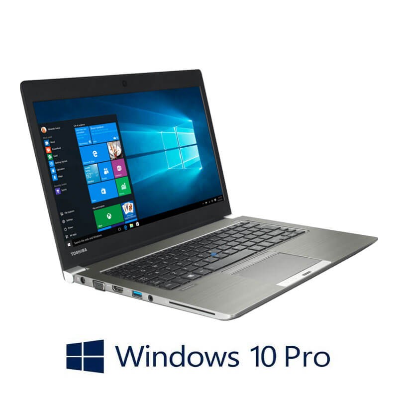 Laptop Toshiba Portege Z30-C-16M, i7-6500U, SSD, Full HD, Webcam, Win 10 Pro
