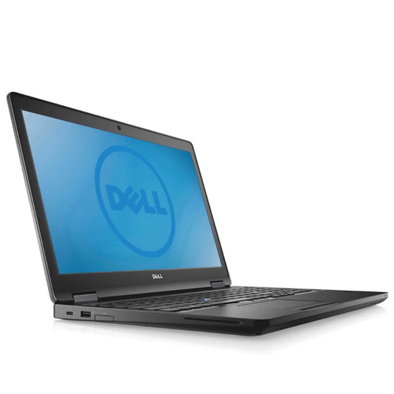 Laptopuri second hand Dell Latitude 5580, i5-7300U, 256GB SSD, Full HD, Webcam, Baterie Noua