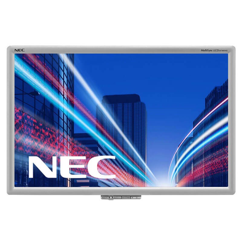 Monitor LCD NEC MultiSync LCD2470WNX-BK, 24 inci Full HD