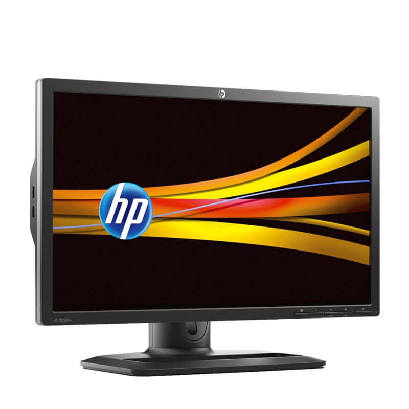 Monitor LED HP ZR2240w, 21.5 inci Full HD, Panel IPS